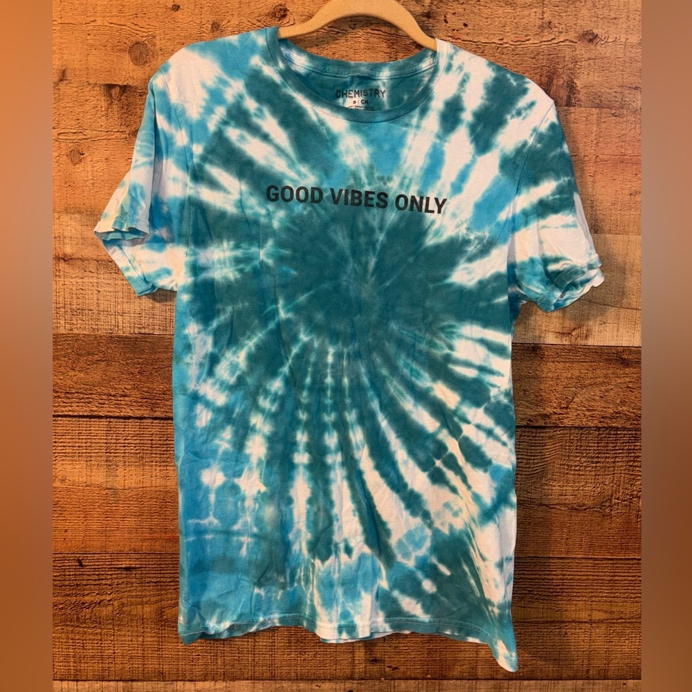 Chemistry Good Vibes Only Tie Dye T-shirt